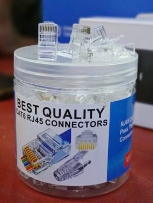 cat6 rj45 pass through connector