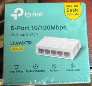 tp link 5 port 10/100mbps