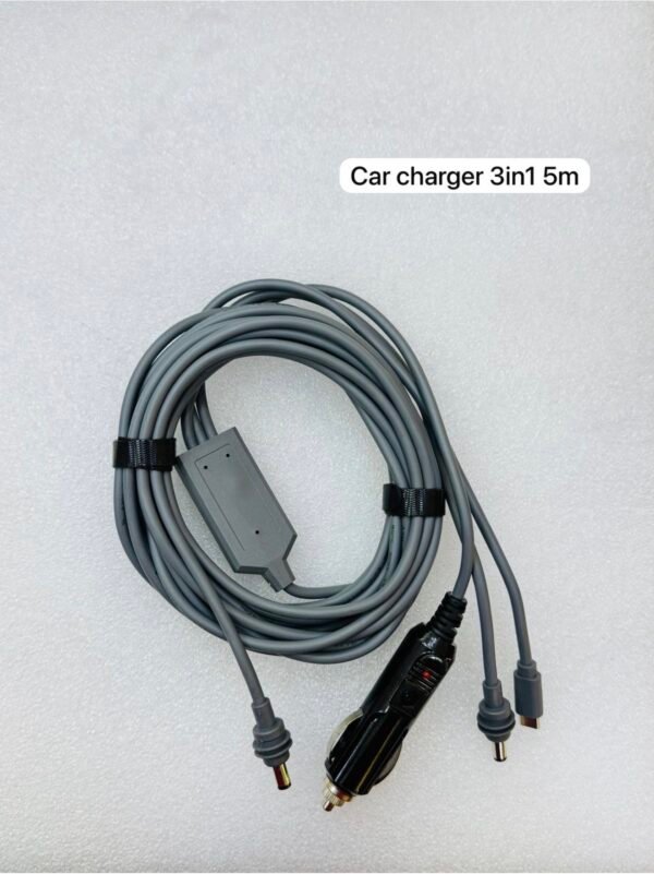 car charger 3in1 5m