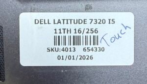 DELL LATITUDE 7320 I5 11TH 16/256
